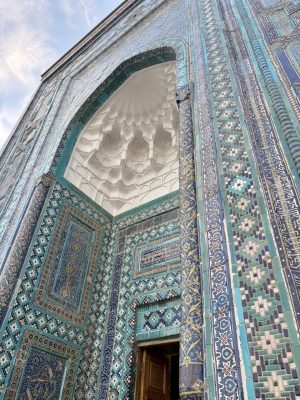 Ornamenty w Shah-i-Zinda Ornamenty w Shah-i-Zinda