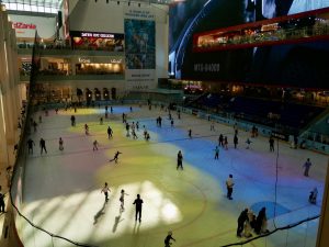 Lodowisko w Dubai Mall Lodowisko w Dubai Mall