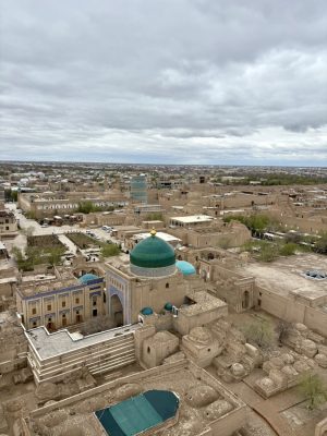 Widok na Khive z minaretu Islam Khoja Widok na Khive z minaretu Islam Khoja