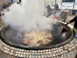 Pokaz gotowania w Plov Center Pokaz gotowania w Plov Center