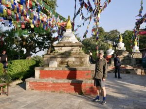 Kompleks Swayambhunath jest całkiem spory, ale warto obejść cały Kompleks Swayambhunath jest całkiem spory, ale warto obejść cały