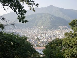 Widoki z Swayambhunath na Kathmandu Widoki z Swayambhunath na Kathmandu