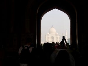 Pierwszy widok na Taj Mahal Pierwszy widok na Taj Mahal