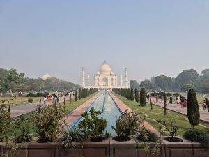 Widok na Taj Mahal Widok na Taj Mahal