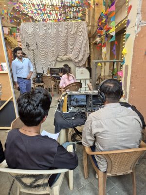 Akcja! Scena z bollywoodzkiej telenoweli Akcja! Scena z bollywoodzkiej telenoweli